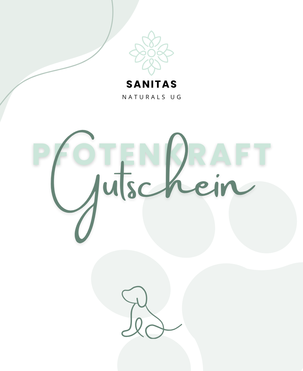 PFOTENKRAFT Geschenkgutschein
