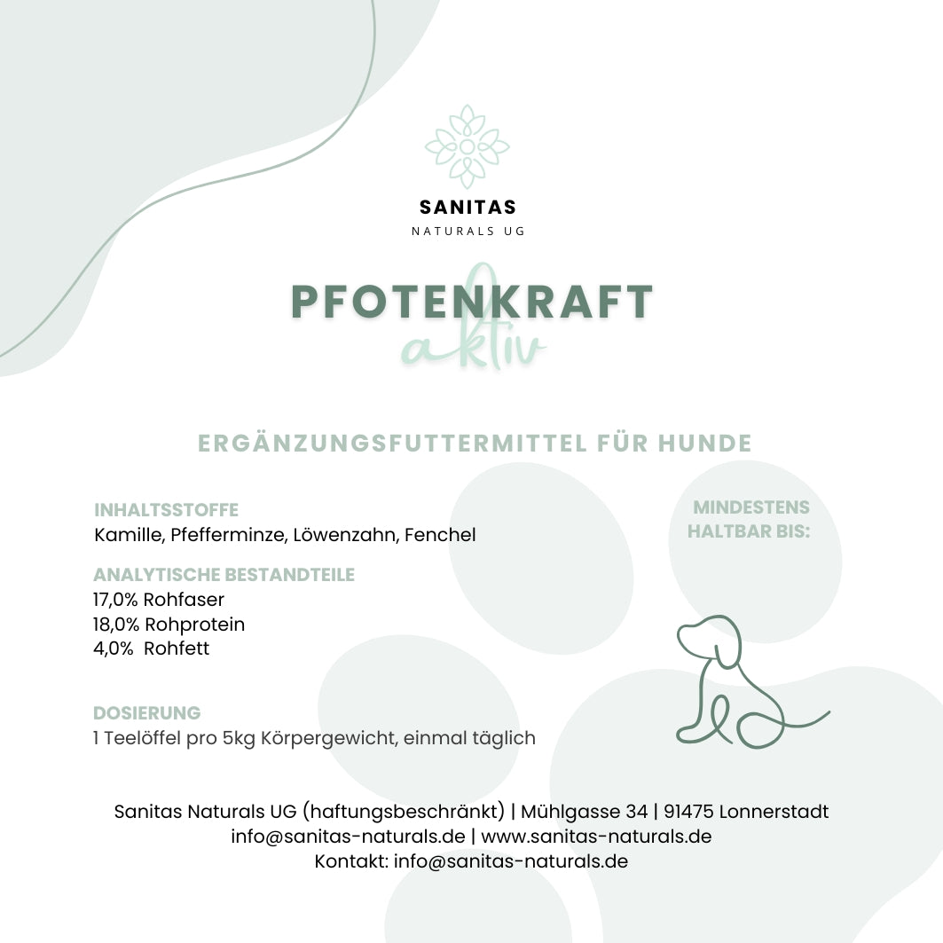 PFOTENKRAFT Aktiv, 150g