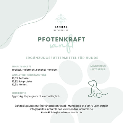 PFOTENKRAFT Sanft, 200g