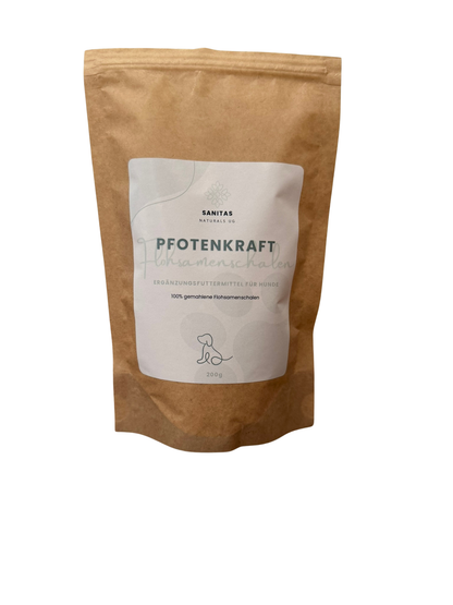 PFOTENKRAFT  Flohsamenschalen, gemahlen, 200g