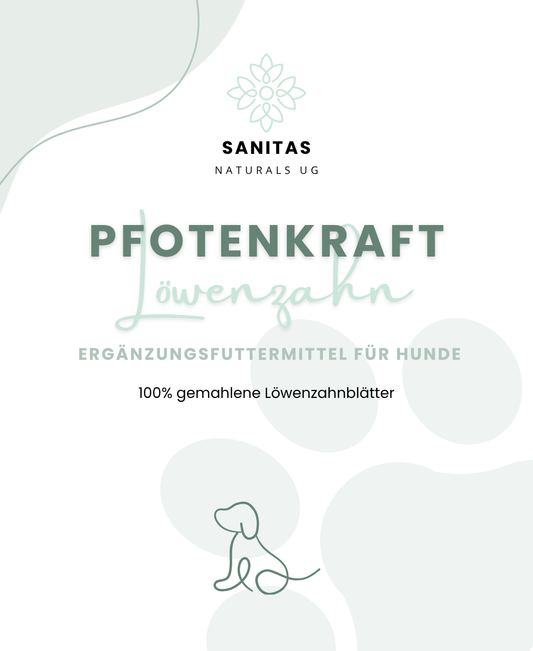 PFOTENKRAFT Löwenzahn, gemahlen, 200g