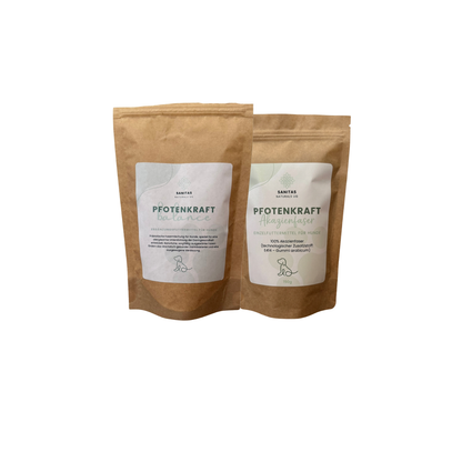 Pfotenkraft Präbiotik-Set | Balance + Akazienfaser | Das ganzheitliche Darmkonzept